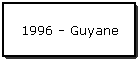 1996 - Guyane